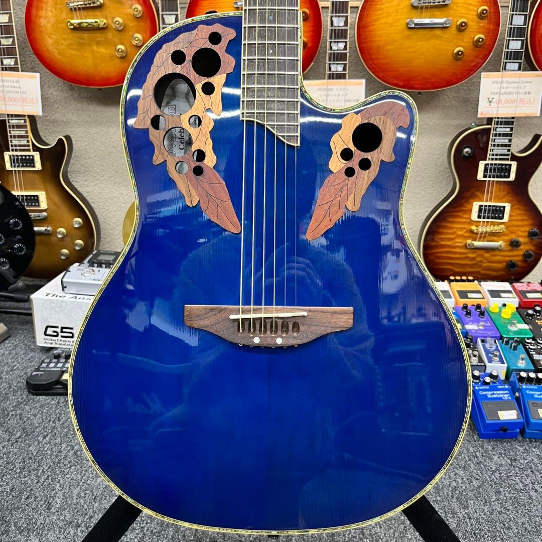 【11689】Ovation CC48 エレアコオベーションブルー
