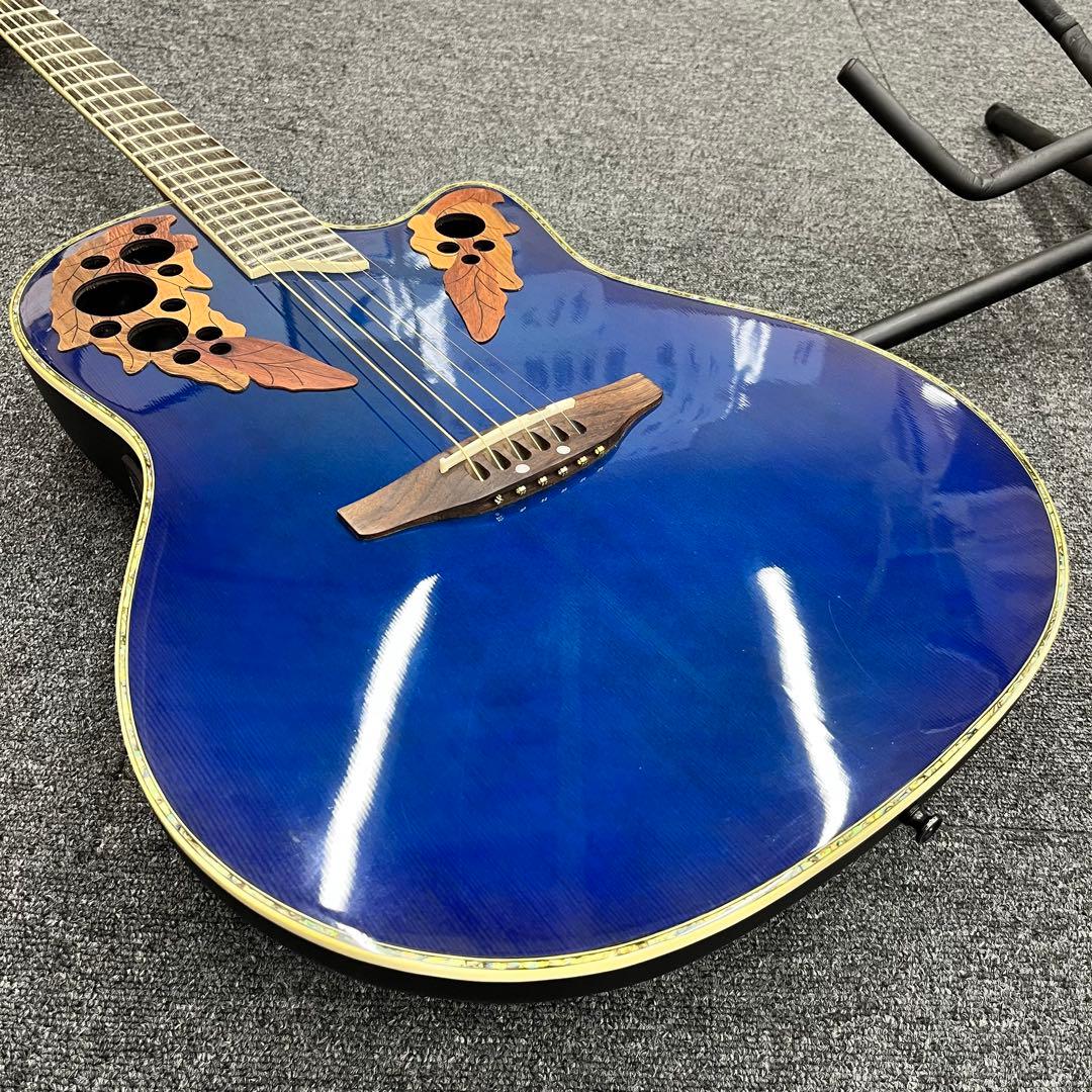 【11689】Ovation CC48 エレアコオベーションブルー