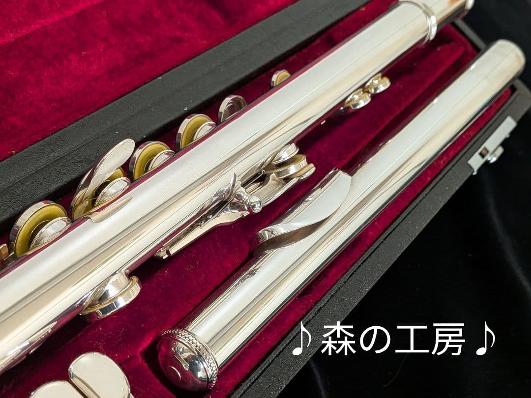 中古フルート専門店‼️ピントップアーム‼️ヤマハフルート YFL451 Eメカ