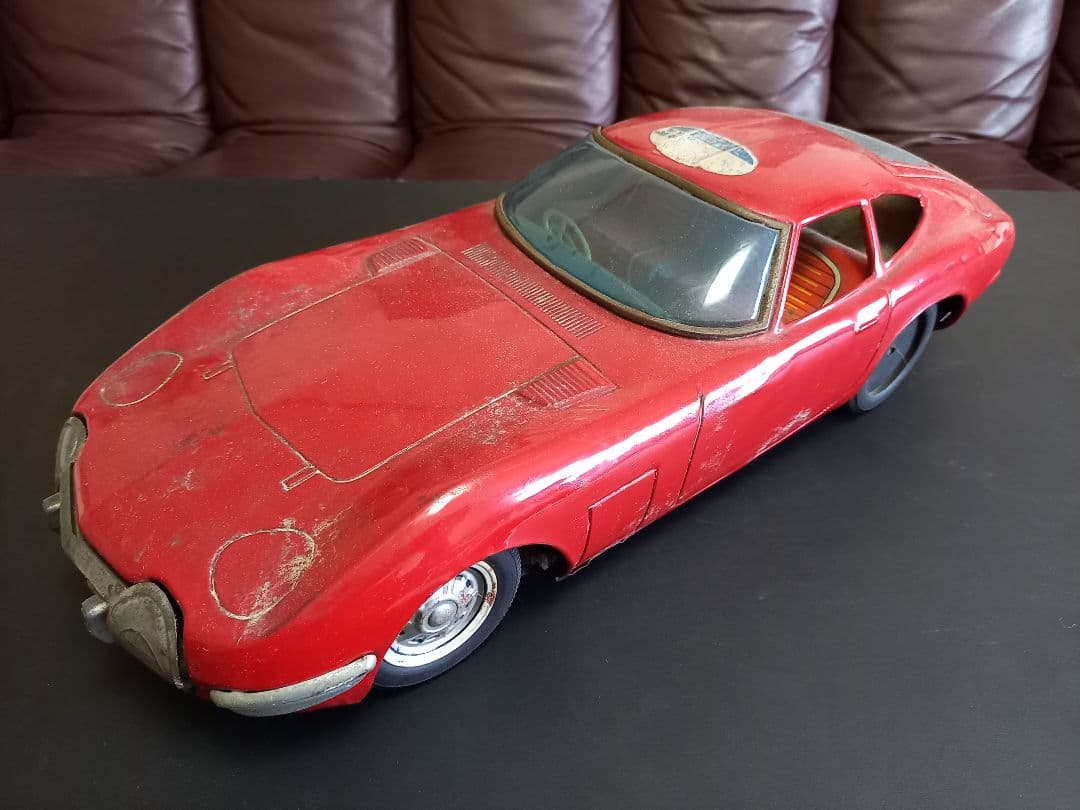 TOYOTA トヨタ 2000GT ブリキ玩具 イチコー 当時物