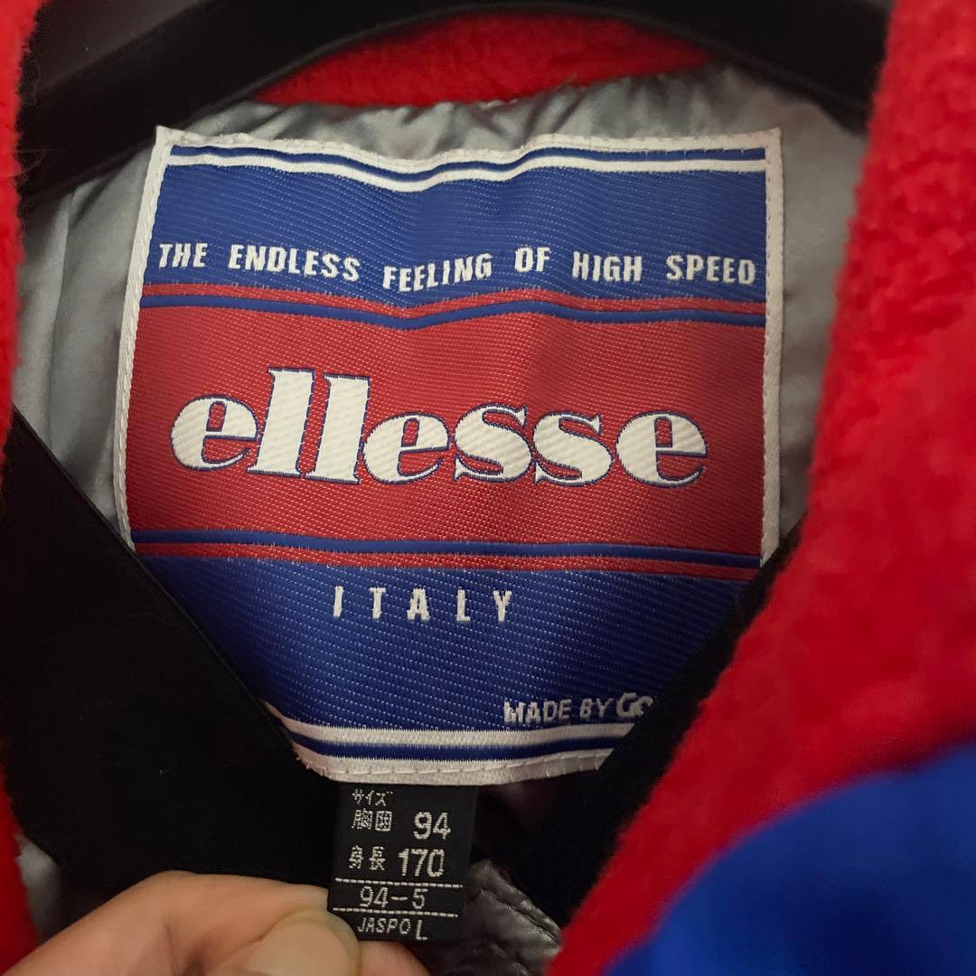 レア　エレッセ　ヴィンテージ　ココリコ　フランス代表レプリカ　スキーウェア　上下