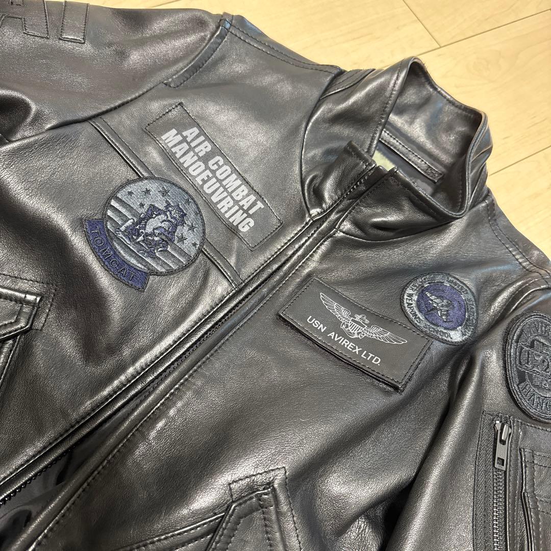 AVIREX 革ジャン　S